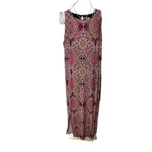 NEW WITH TAGS Chico's Tile-Print Maxi Dress  Maxi Dress Chico‘s Size 2 (US SIZE